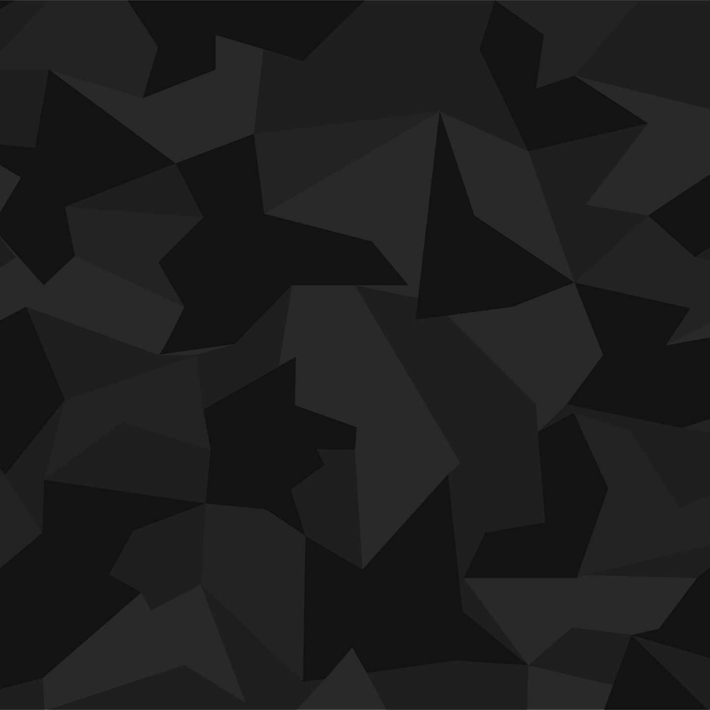 Polygonal Black Camo Vinyl Wrap