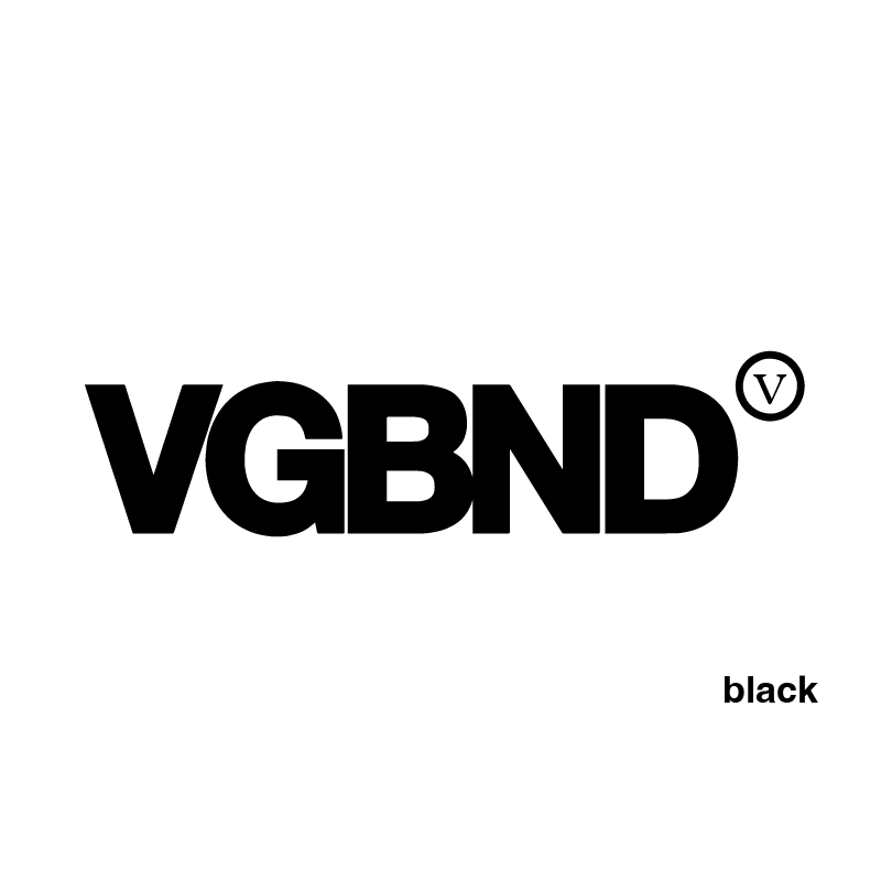 Small VGBND sticker, 25 colors