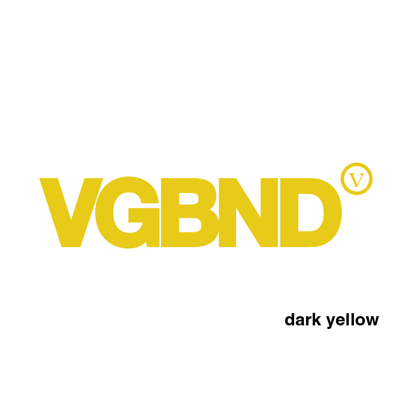 Small VGBND sticker, 25 colors