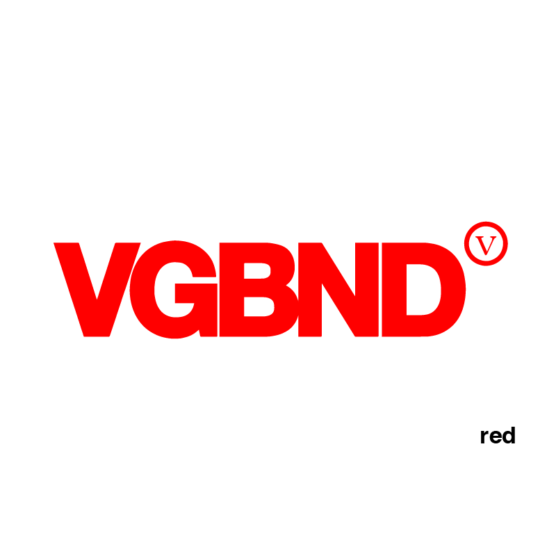 Small VGBND sticker, 25 colors