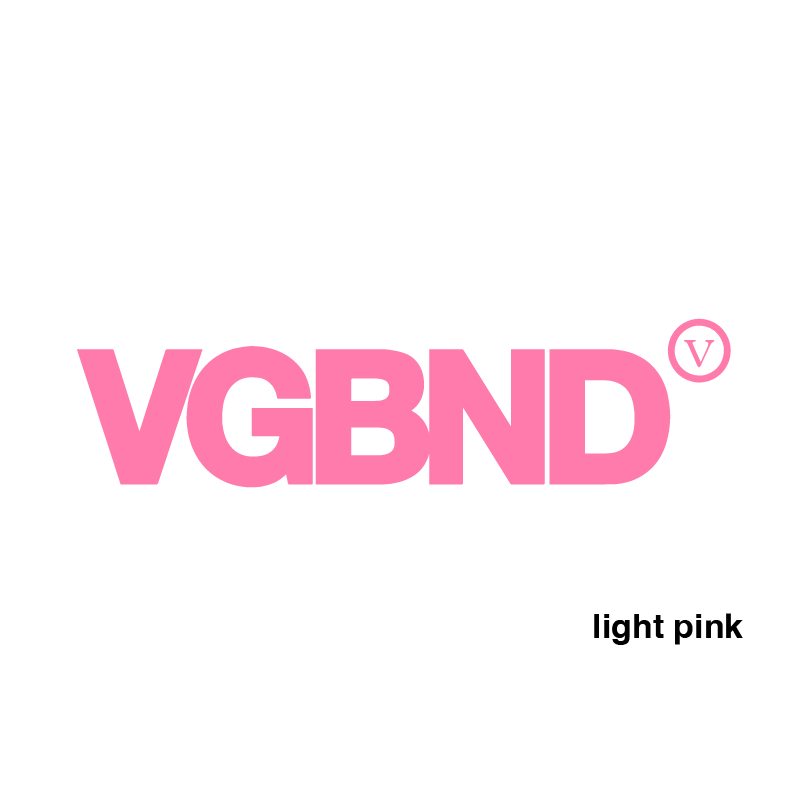 Small VGBND sticker, 25 colors