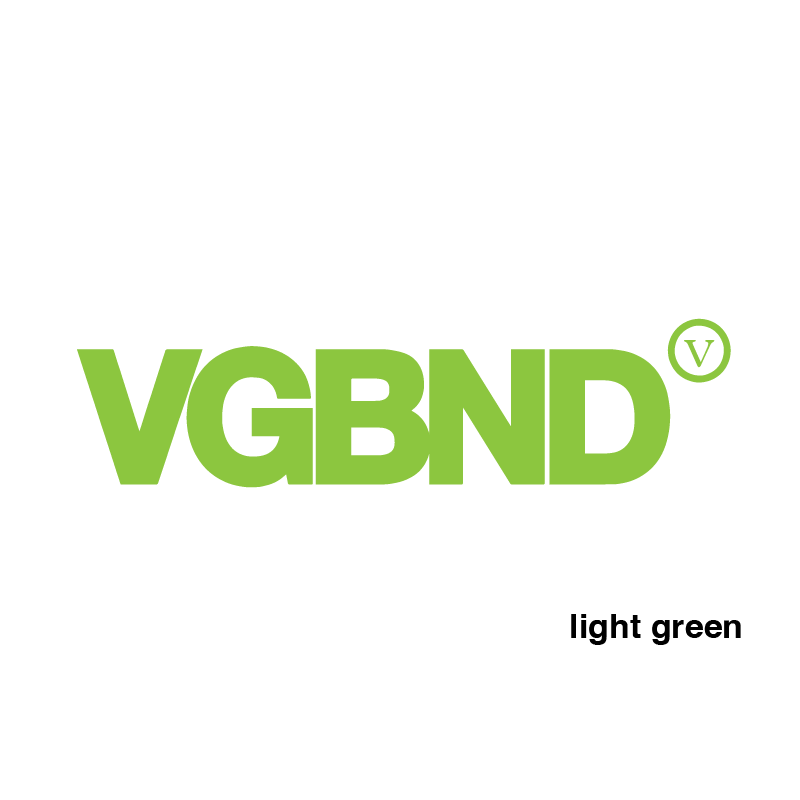 Small VGBND sticker, 25 colors