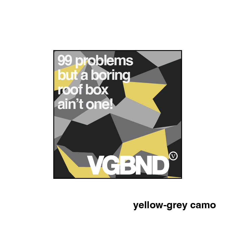 99 Problems square sticker, 25 colors