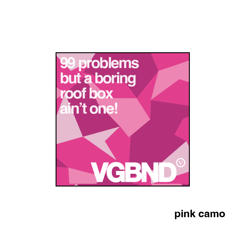 99 Problems square sticker, 25 colors