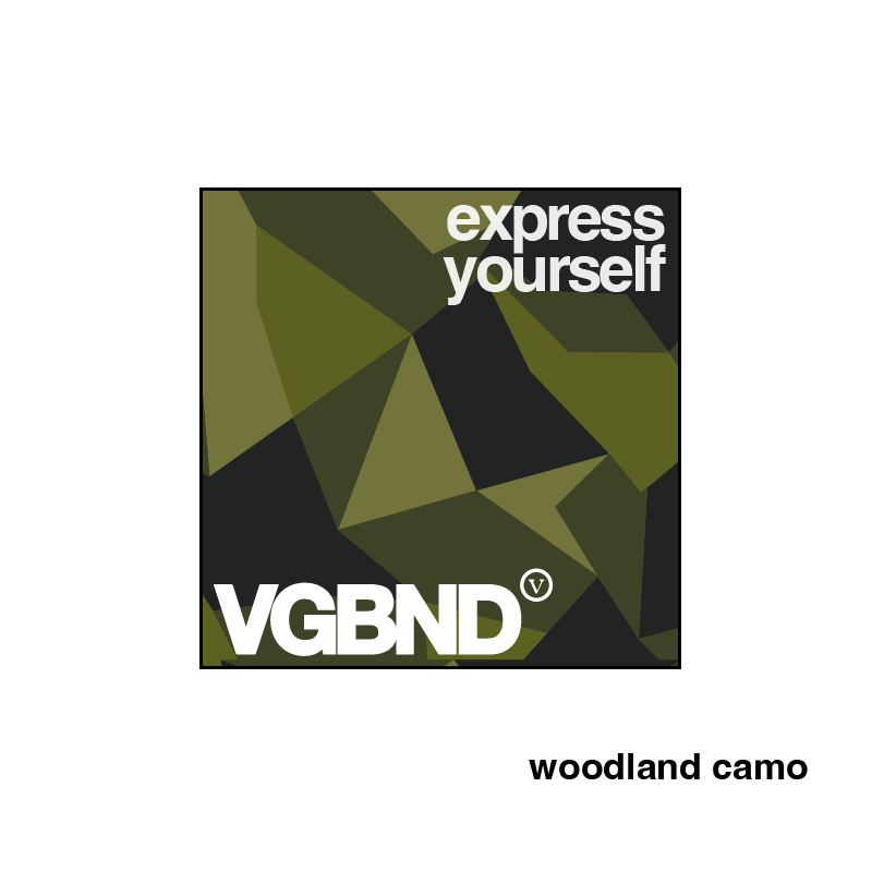 Express Yourself square sticker, 25 colors