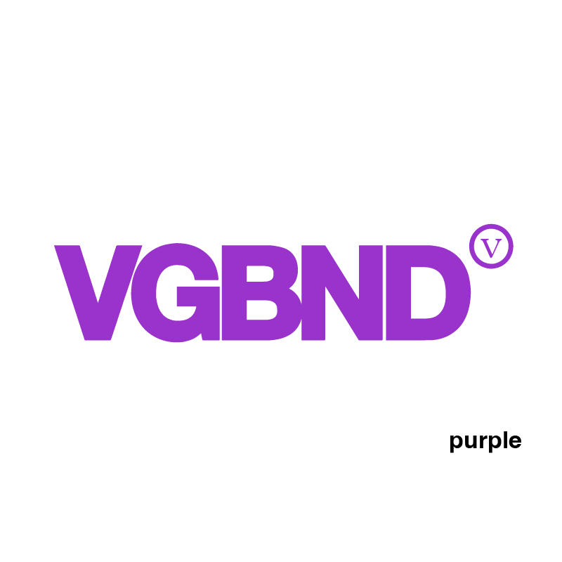 Big VGBND sticker, 25 colors