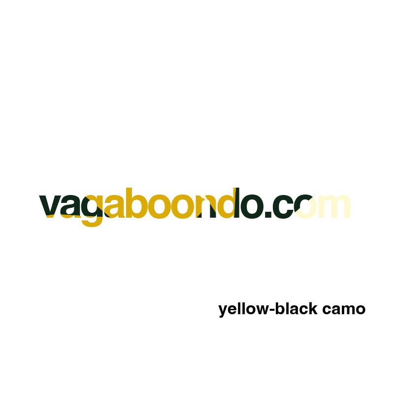vagaboondo.com sticker, 25 colors