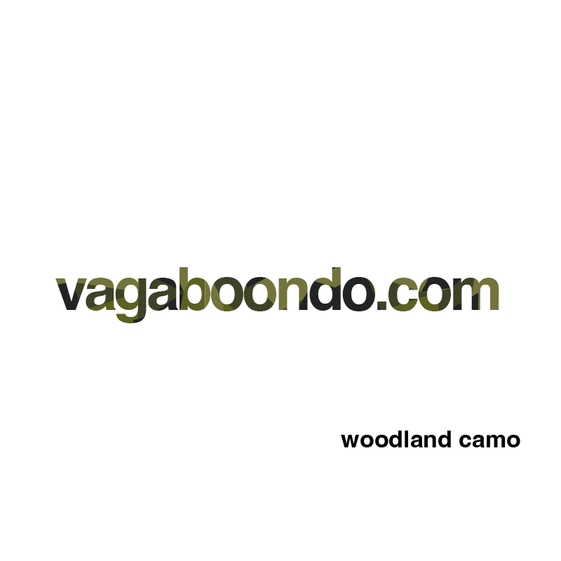 vagaboondo.com sticker, 25 colors
