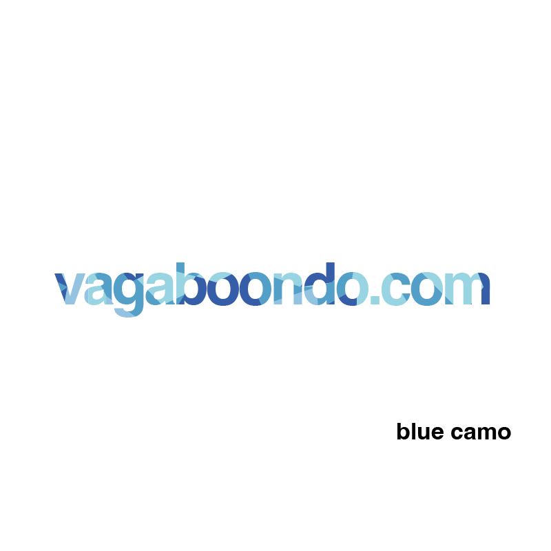 vagaboondo.com sticker, 25 colors